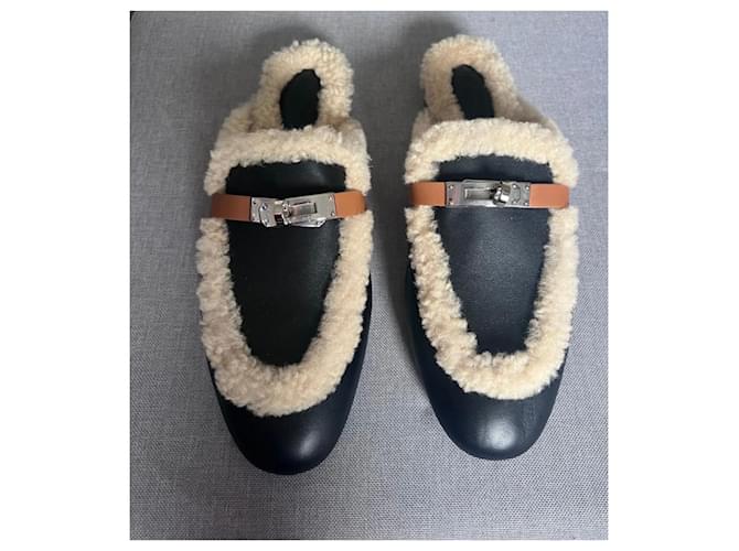 Hermès Maultiere Schwarz - Ansicht 2