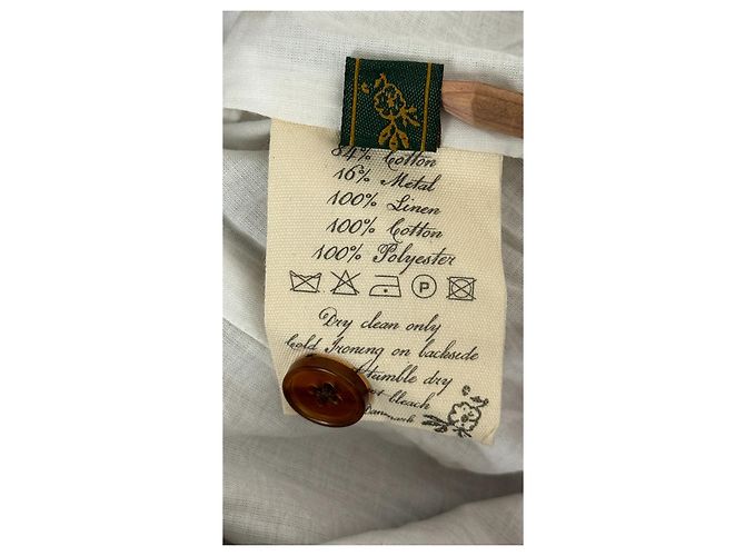 Autre Marque Abrigo Aleksandr Manamïs de algodón y lino Multicolor - vista 7