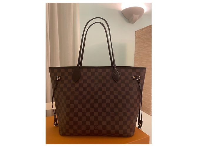 Louis Vuitton Neverfull MM Marron - vue 2