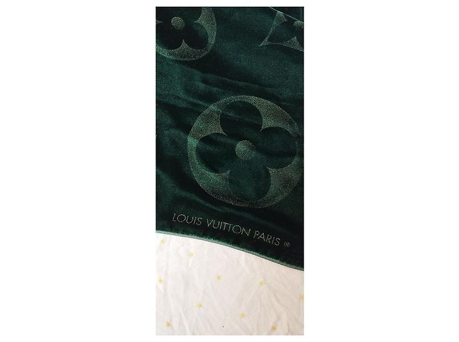 Louis Vuitton Samtschal dunkelgrün - Ansicht 5
