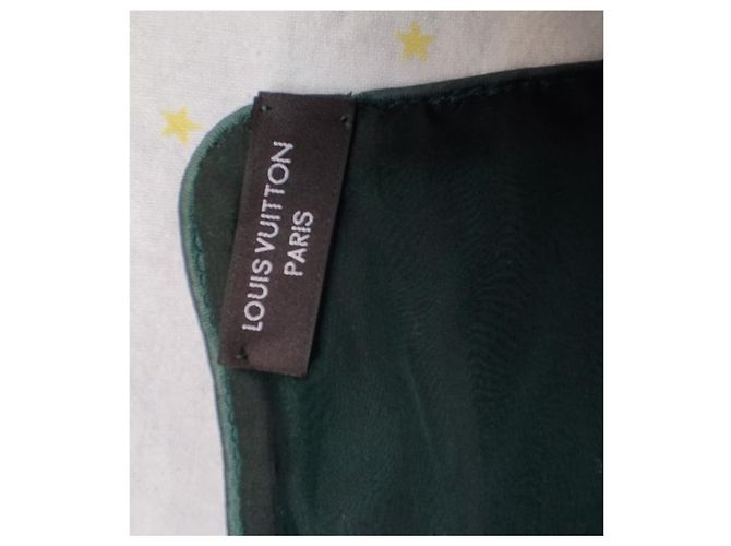 Louis Vuitton Samtschal dunkelgrün - Ansicht 6