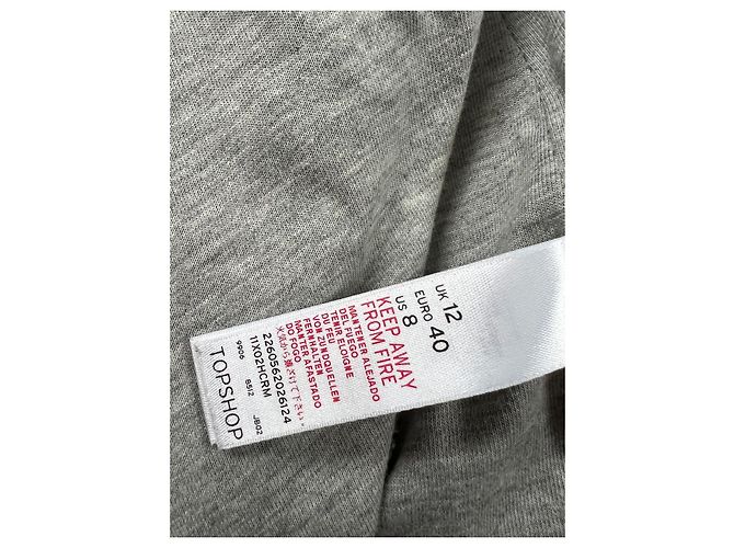 Chaleco de piel sintética Topshop Beige L - vista 3