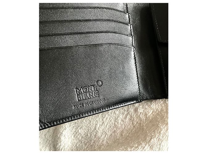 Montblanc 4cc wallet black lambskin - view 5