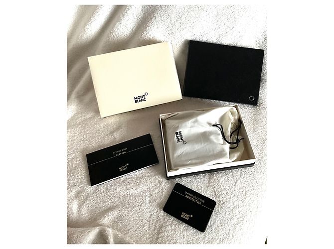 Montblanc 4cc wallet black lambskin - view 8