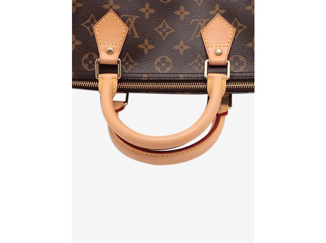 Louis Vuitton marrón de la vendimia 2006 Monogram Speedy 30 Castaño - vista 11