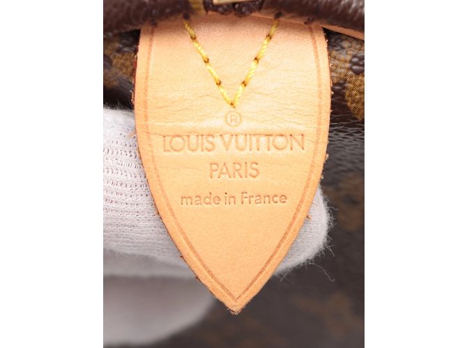 Louis Vuitton marrón de la vendimia 2006 Monogram Speedy 30 Castaño - vista 14