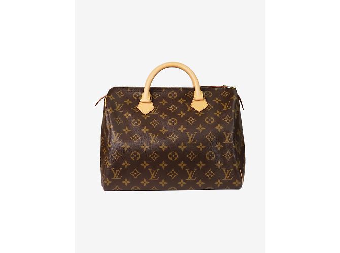 Louis Vuitton marrón de la vendimia 2006 Monogram Speedy 30 Castaño - vista 2