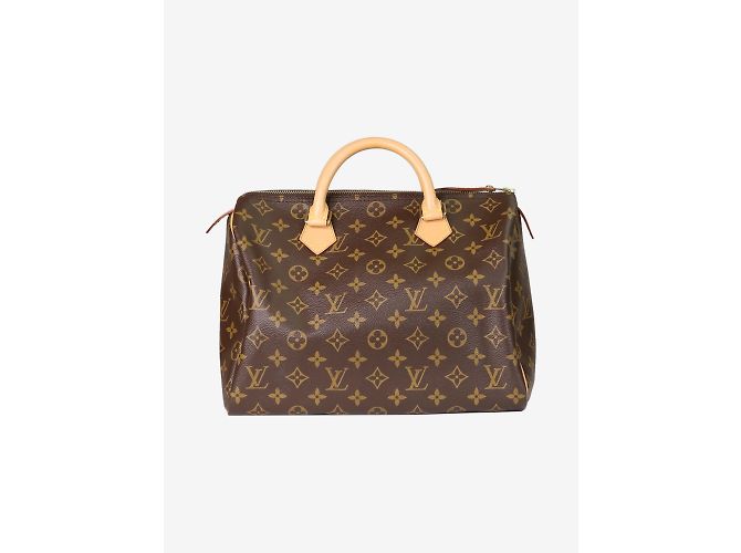 Louis Vuitton marrón de la vendimia 2006 Monogram Speedy 30 Castaño - vista 3