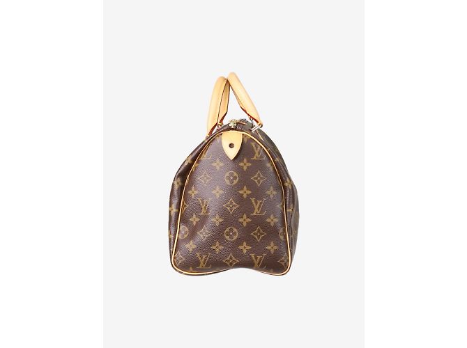 Louis Vuitton marrón de la vendimia 2006 Monogram Speedy 30 Castaño - vista 6