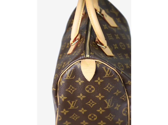 Louis Vuitton marrón de la vendimia 2006 Monogram Speedy 30 Castaño - vista 7