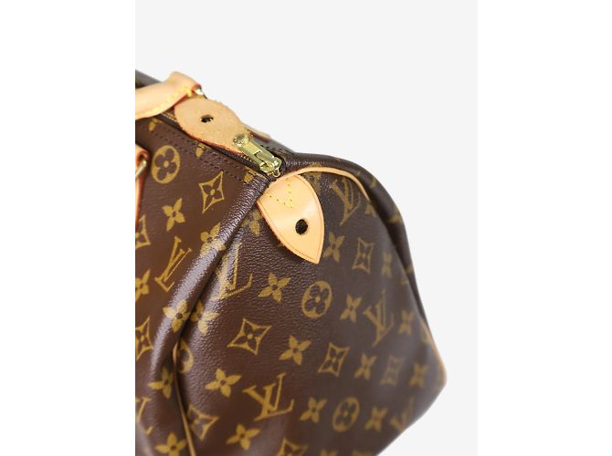 Louis Vuitton marrón de la vendimia 2006 Monogram Speedy 30 Castaño - vista 8