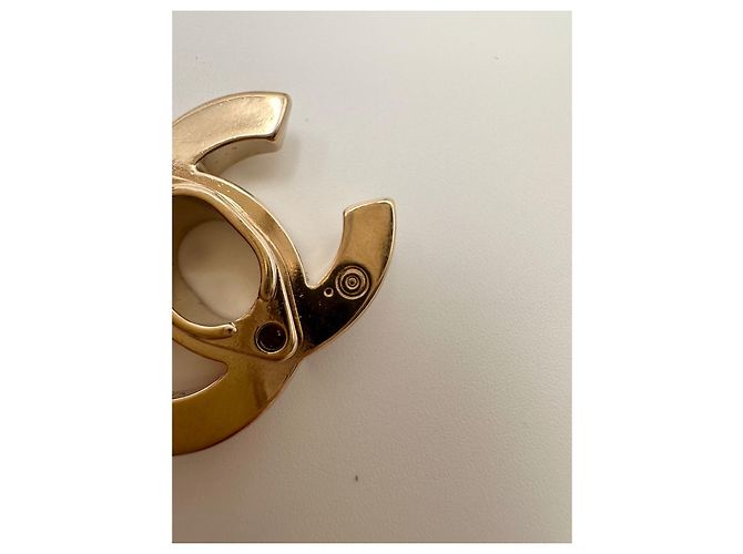 Originaler CHANEL CC-Drehverschluss Golden - Ansicht 4