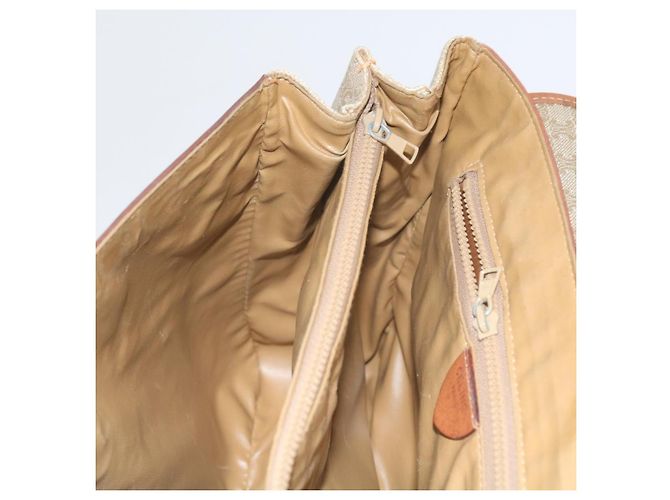 Céline CELINE Borsa a tracolla in tela Macadam Beige Auth 60074 - vista 20
