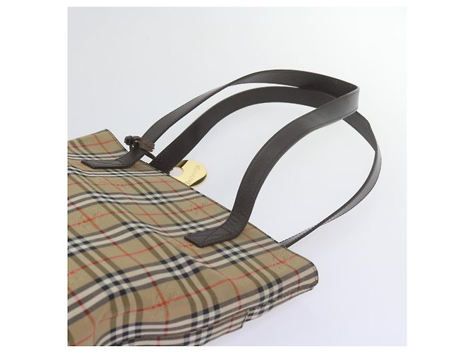 Autre Marque Burberrys Nova Check Umhängetasche Canvas Beige Auth 60870 - Ansicht 14