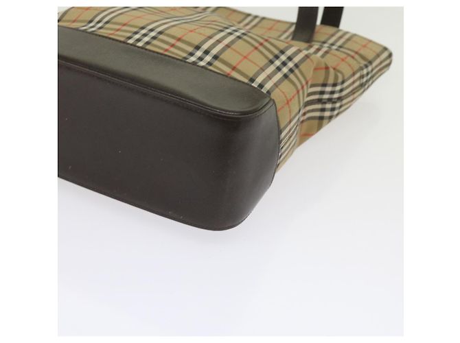 Autre Marque Burberrys Nova Check Umhängetasche Canvas Beige Auth 60870 - Ansicht 16