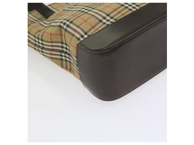 Autre Marque Burberrys Nova Check Umhängetasche Canvas Beige Auth 60870 - Ansicht 17
