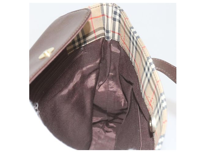 Autre Marque Burberrys Nova Check Umhängetasche Canvas Beige Auth 60870 - Ansicht 19