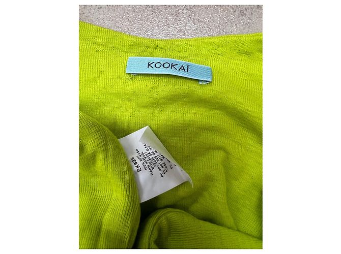 KOOKAÏ Kleid grün aus Wolle - Ansicht 3