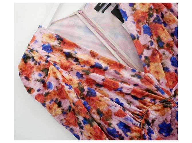 Isabel Marant Gilalbi Blumensamtkleid - Ansicht 4
