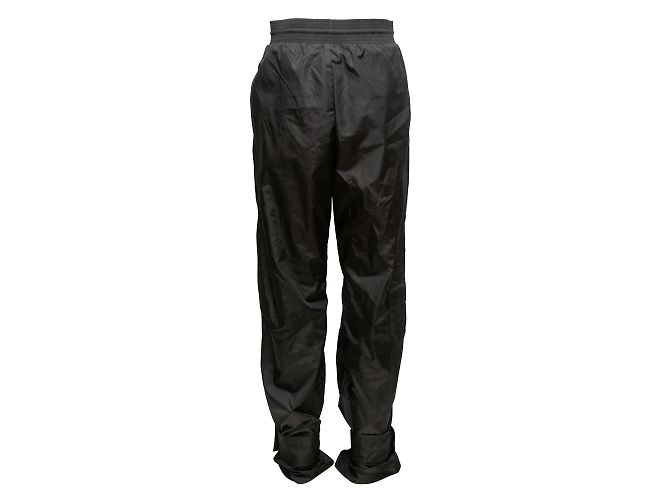 Off White Calça de treino preta esbranquiçada tamanho UE 42 - vista 5
