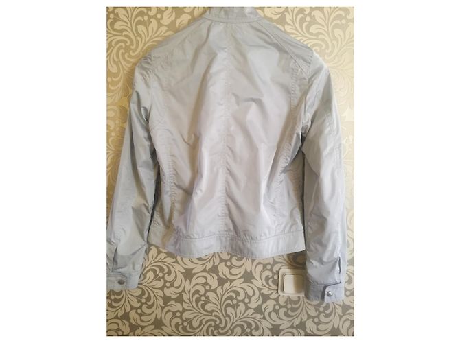 Chanel Jacke Silberfarben aus Polyester - Ansicht 8