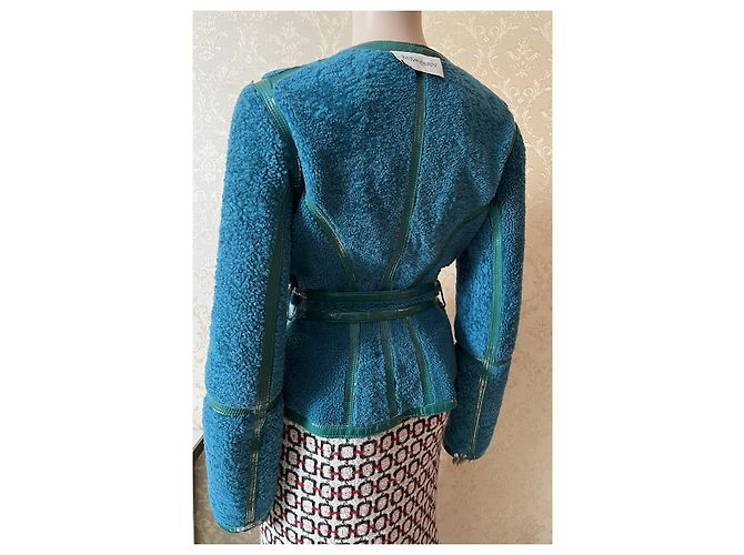 Yves Saint Laurent Reversible Leder Bikerjacke - Ansicht 7