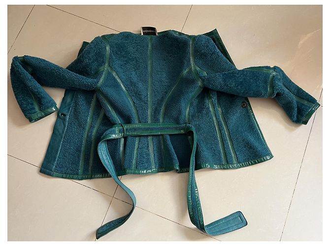 Yves Saint Laurent Reversible Leder Bikerjacke - Ansicht 8