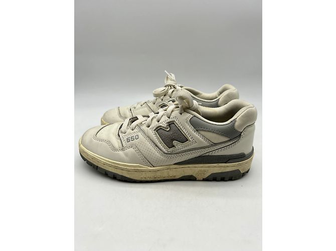 New Balance Trainer T.EU 40 Leder Weiß - Ansicht 3