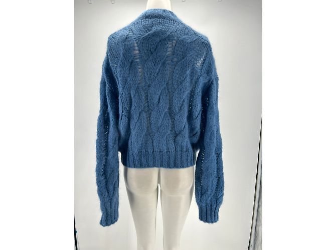 Prada malha T.IT 42 Lã Azul - vista 2