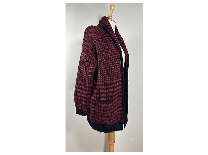 Cárdigan de lana Essentiel Antwerp Multicolor - vista 2