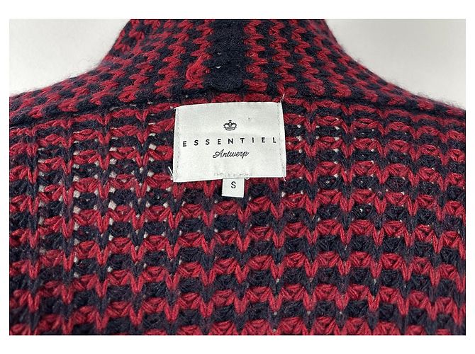 Cárdigan de lana Essentiel Antwerp Multicolor - vista 5