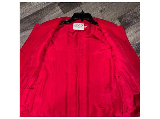 Cambon Chanel Chaquetas Roja - vista 4