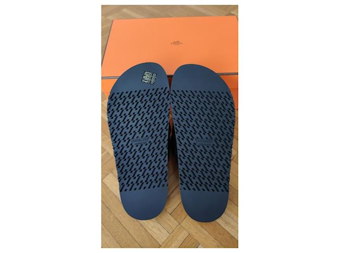 Hermès HERMES SANDALI CHYPRE Nero - vista 8