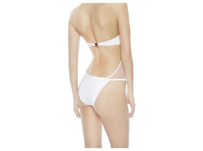 Neues Bad La Perla Größe IT46 fr42 DE40 ES 42 US10 Weiß - Ansicht 3