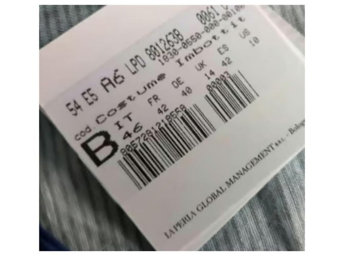 Neues Bad La Perla Größe IT46 fr42 DE40 ES 42 US10 Weiß - Ansicht 4