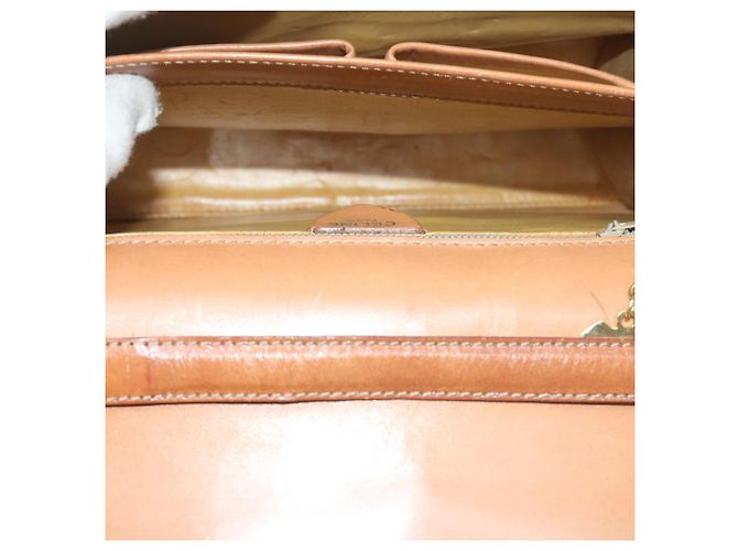 Céline CELINE Borsa a tracolla in tela macadam PVC Beige Marrone Auth yk9762 - vista 22