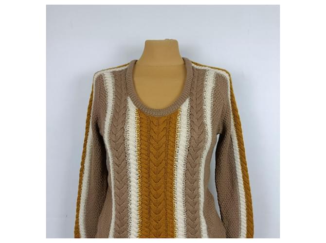Burberry Brit Strickpullover aus Alpaka Mehrfarben - Ansicht 2