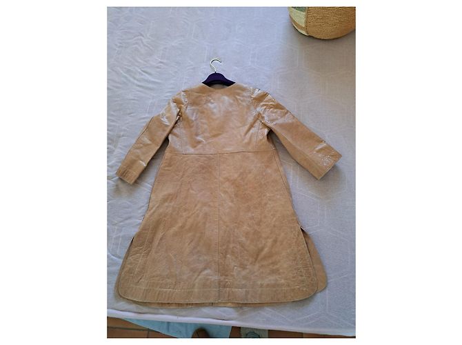 Gerard Darel abrigo de piel.38fr Beige - vista 7
