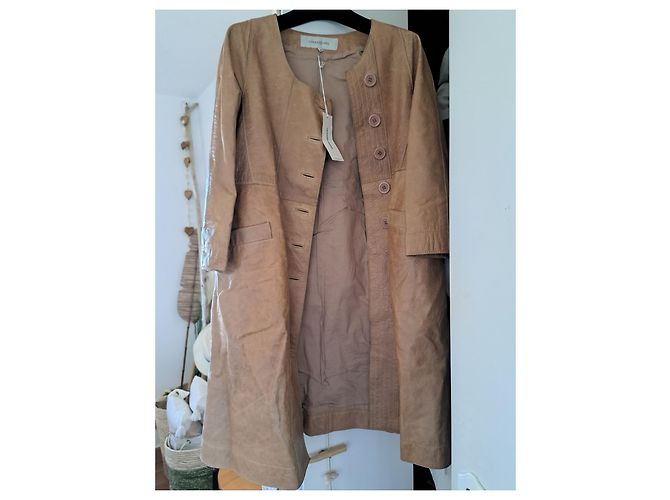 Gerard Darel abrigo de piel.38fr Beige - vista 8