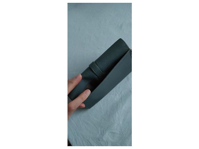 Le Tanneur Ledergeldbörse dunkelgrau Anthrazitgrau - Ansicht 5
