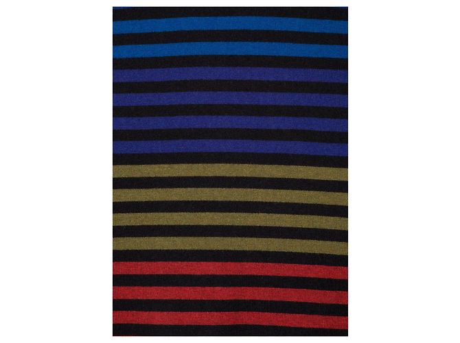 Paul Smith Gestreifter Colour-Block-Pullover aus Wollmischung Mehrfarbig Mehrfarben - Ansicht 3