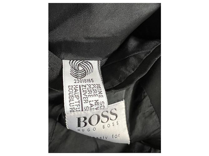 Blazer Hugo Boss Negro de Lana - vista 3