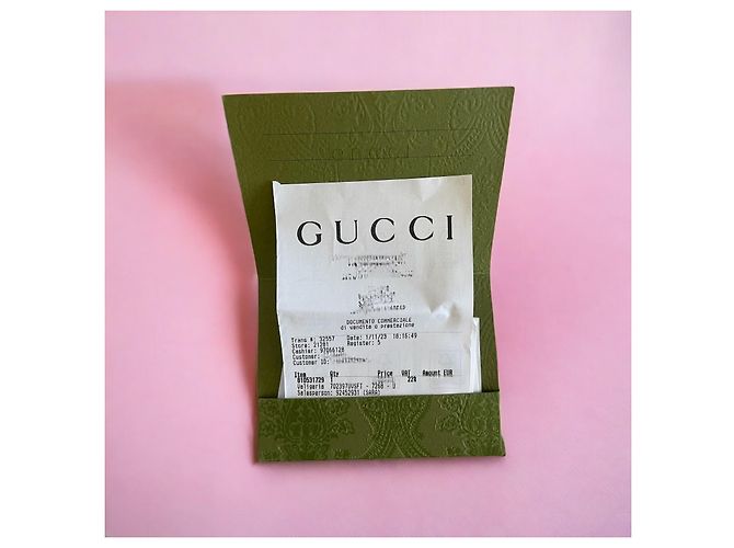 Gucci x Adidas Borsa Boston Duffle in Pelle Caramello - vista 8