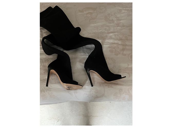 Botas altas Gianvito Rossi Negro - vista 2