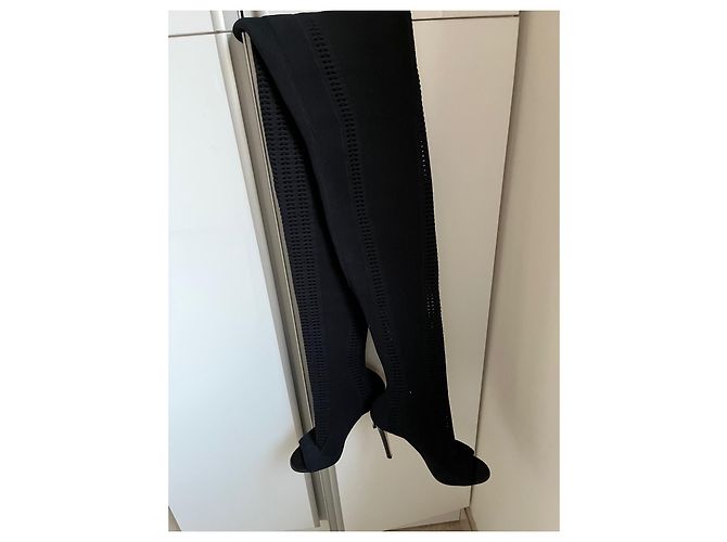 Botas altas Gianvito Rossi Negro - vista 4