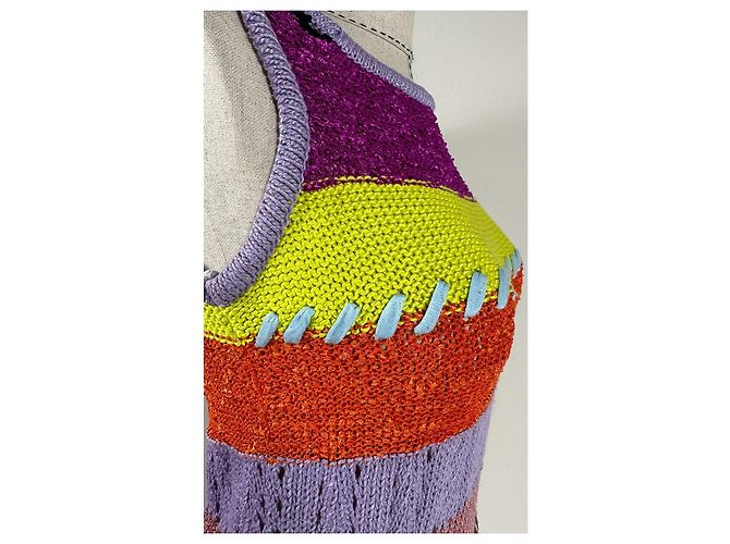 Christian Lacroix Bazar Stricktanktop mehrfarbig Mehrfarben - Ansicht 3