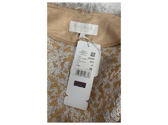 Escada Chaqueta de blazer de algodón y viscosa multicolor - vista 7