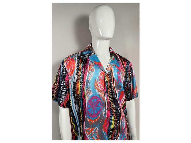 Autre Marque Camicia Carlo Colucci L Multicolore - vista 2
