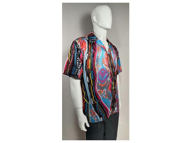 Autre Marque Camicia Carlo Colucci L Multicolore - vista 3