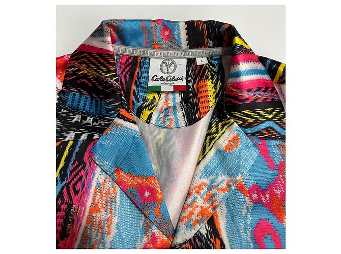 Autre Marque Camicia Carlo Colucci L Multicolore - vista 6